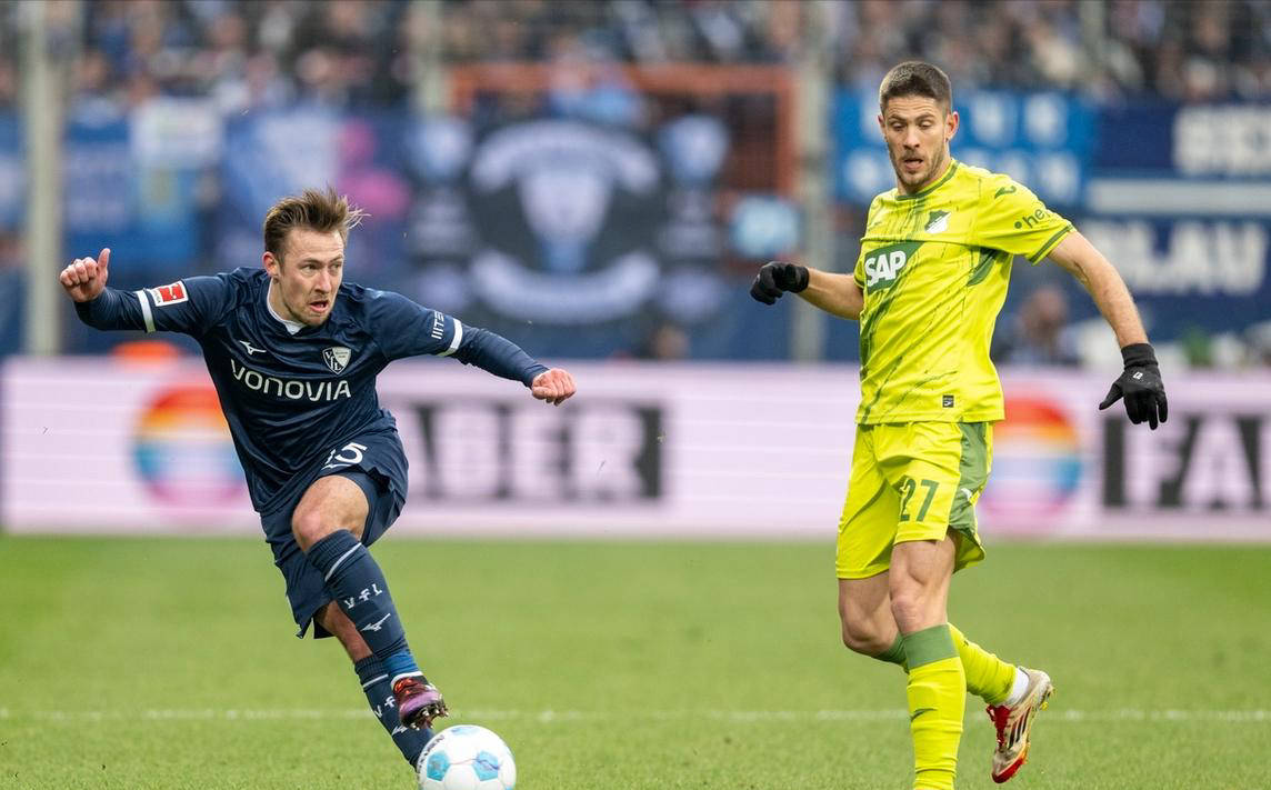 关于潜在亚军霍芬海姆闯入德国足球联赛前列的信息