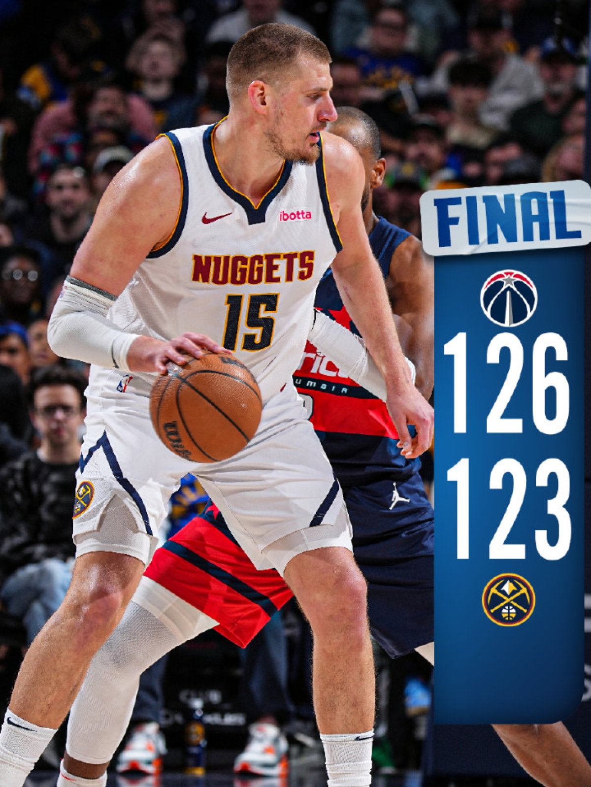 掘金客场力克马刺，约基奇数据全面