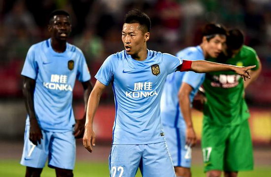 苏宁客场逼平国安,延续不败状态 苏宁客场逼平国安,延续不败状态